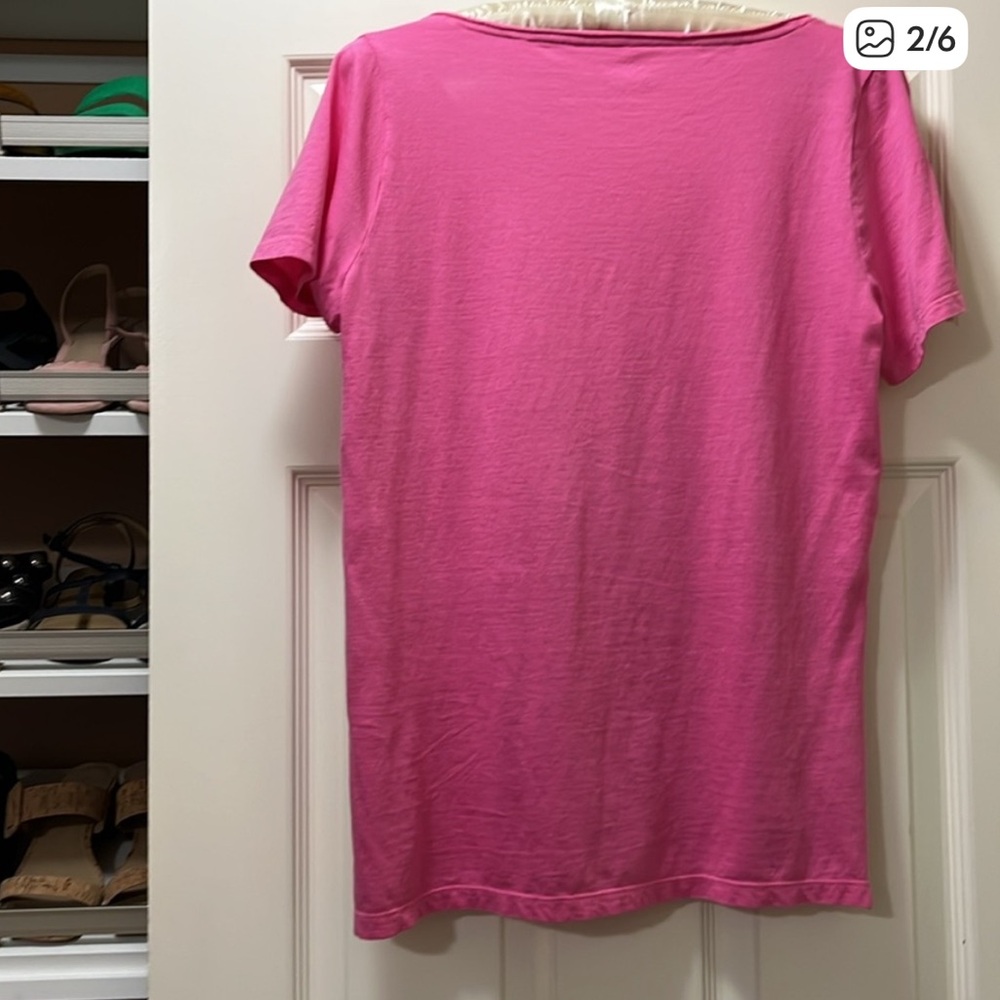 J. Crew V- neck T-shirt - Picture 2 of 6